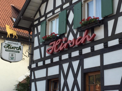 Kappelrodeck餐馆和美食-Gasthof Hirsch
