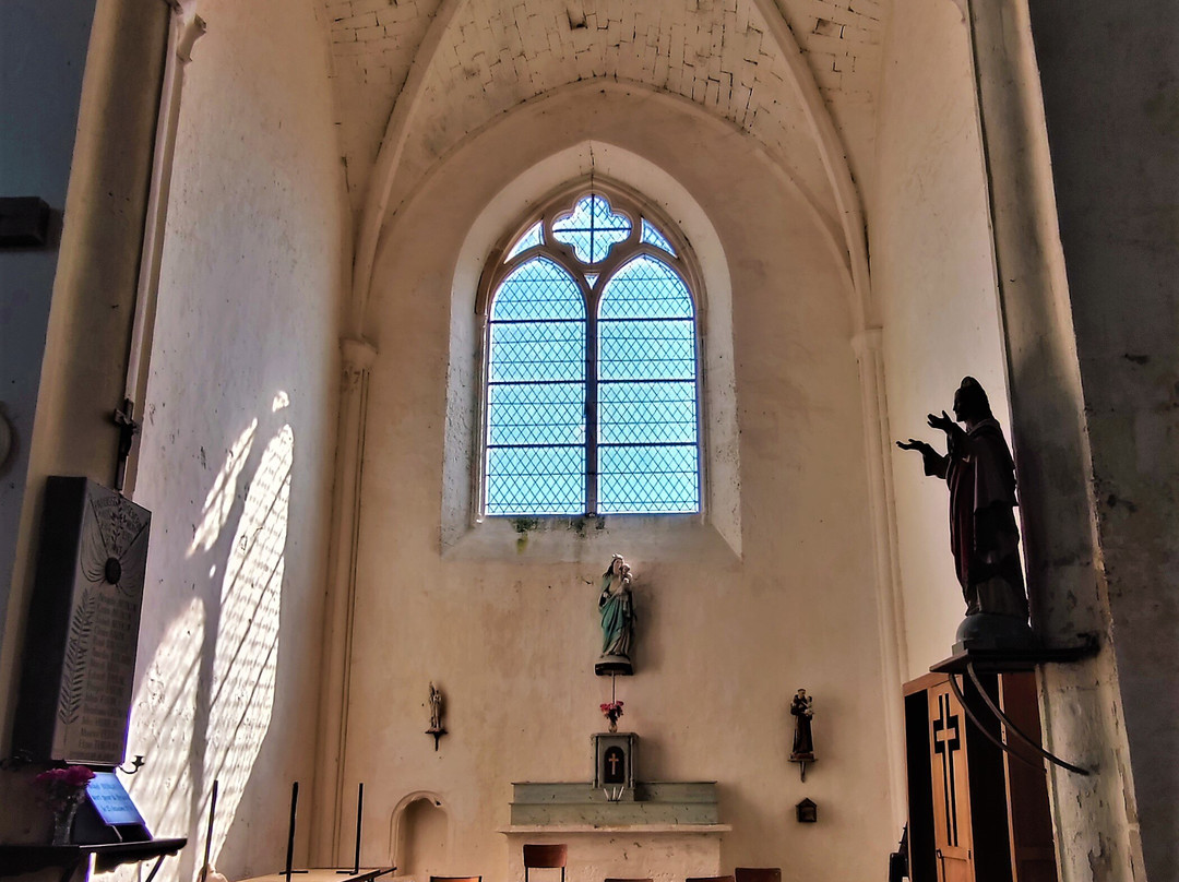 Eglise Saint-Séverin (ancienne abbatiale)-Saint Severin sur Boutonne必去景点