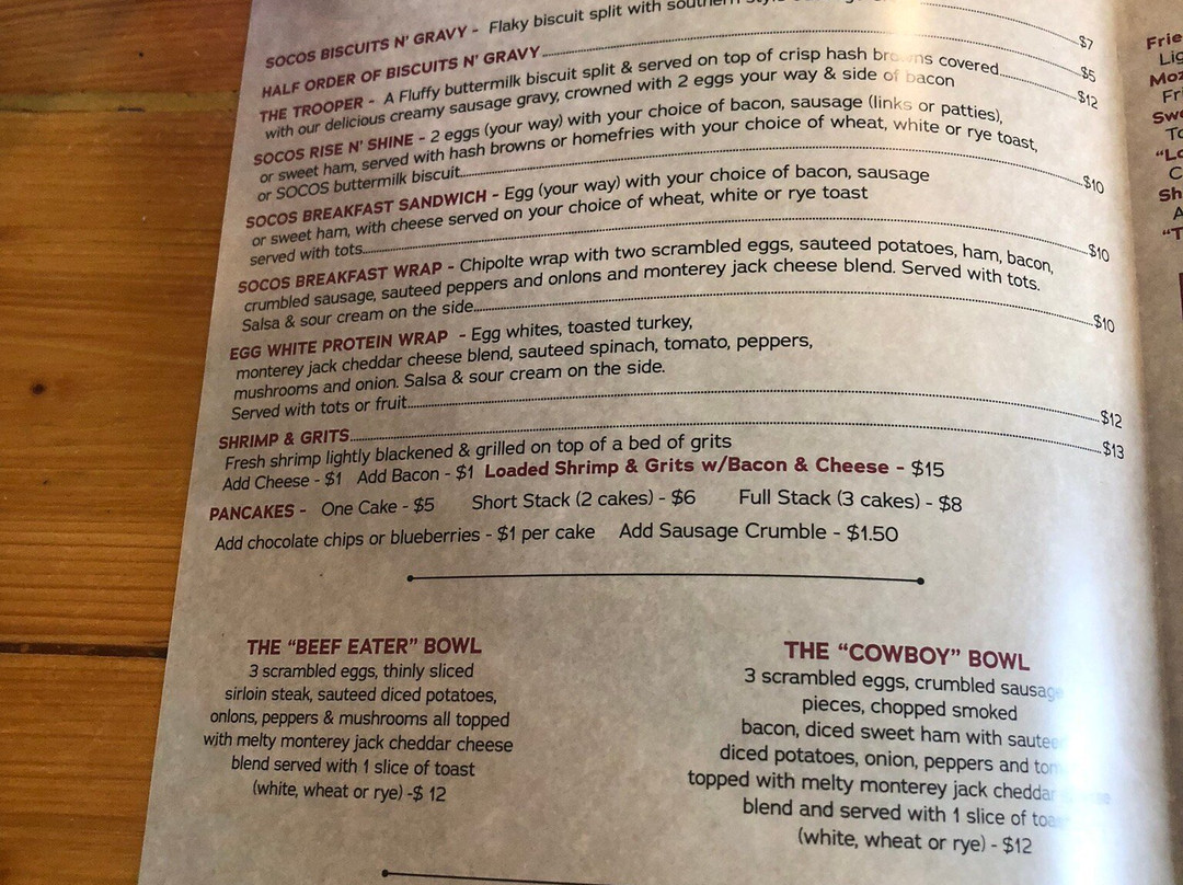 Socos House Of Eats