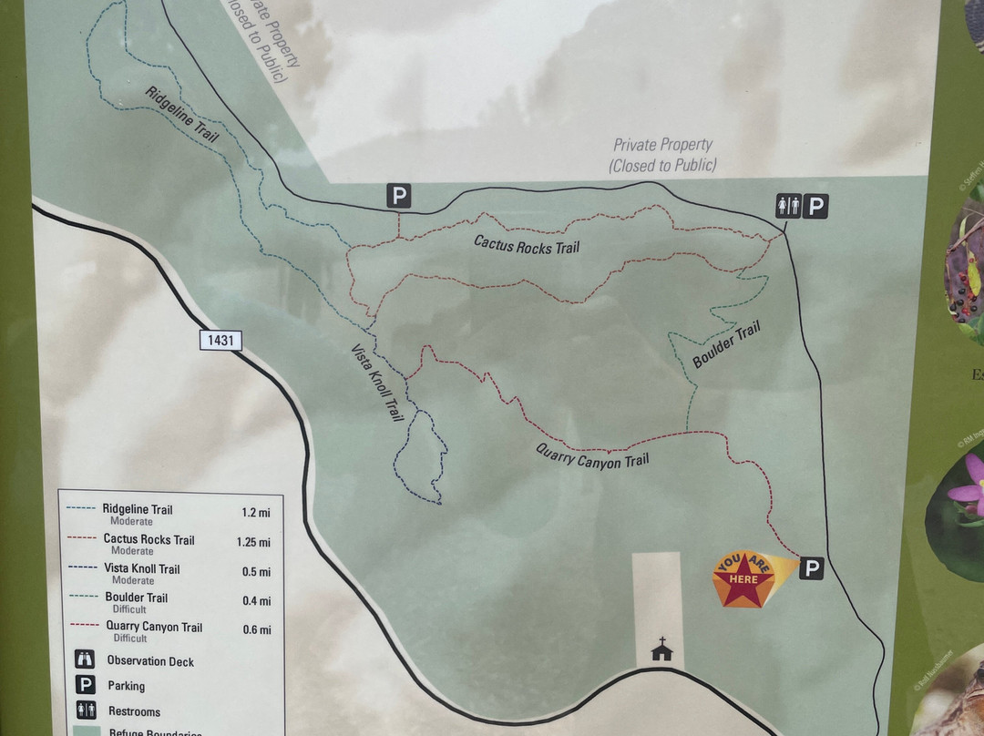 Balcones Canyonlands National Wildlife Refuge-Marble Falls必去景点