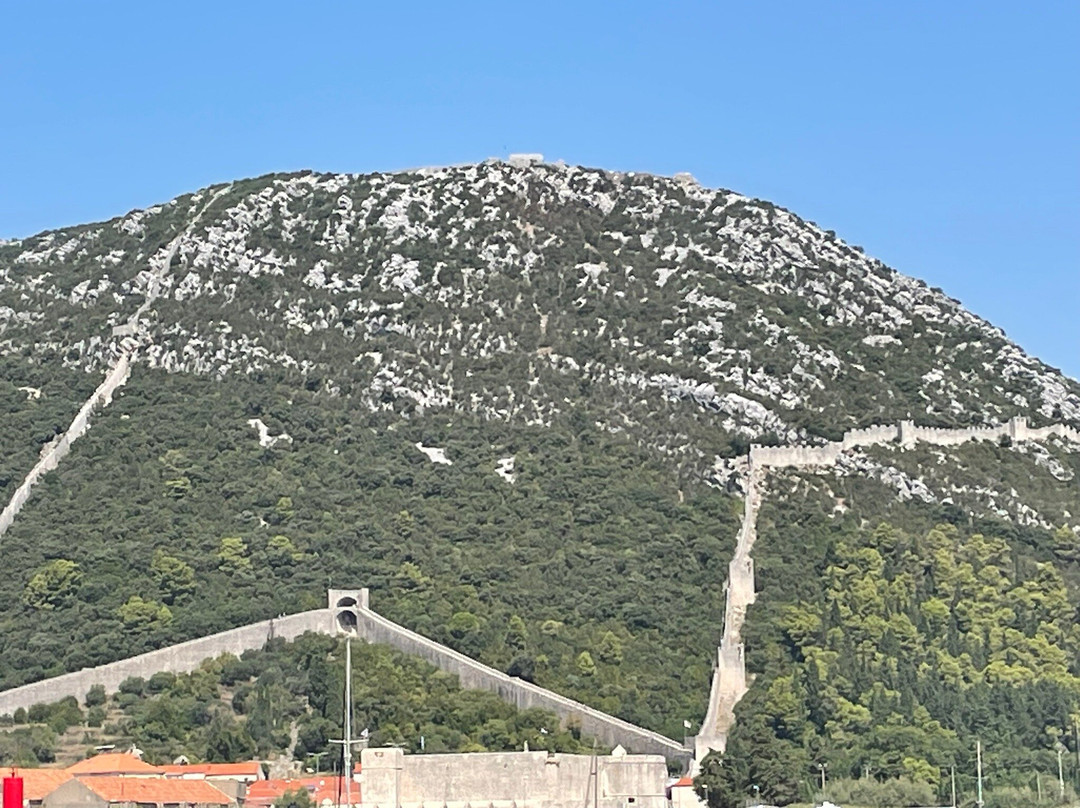 Le mura di Ston in Croazia景点图片