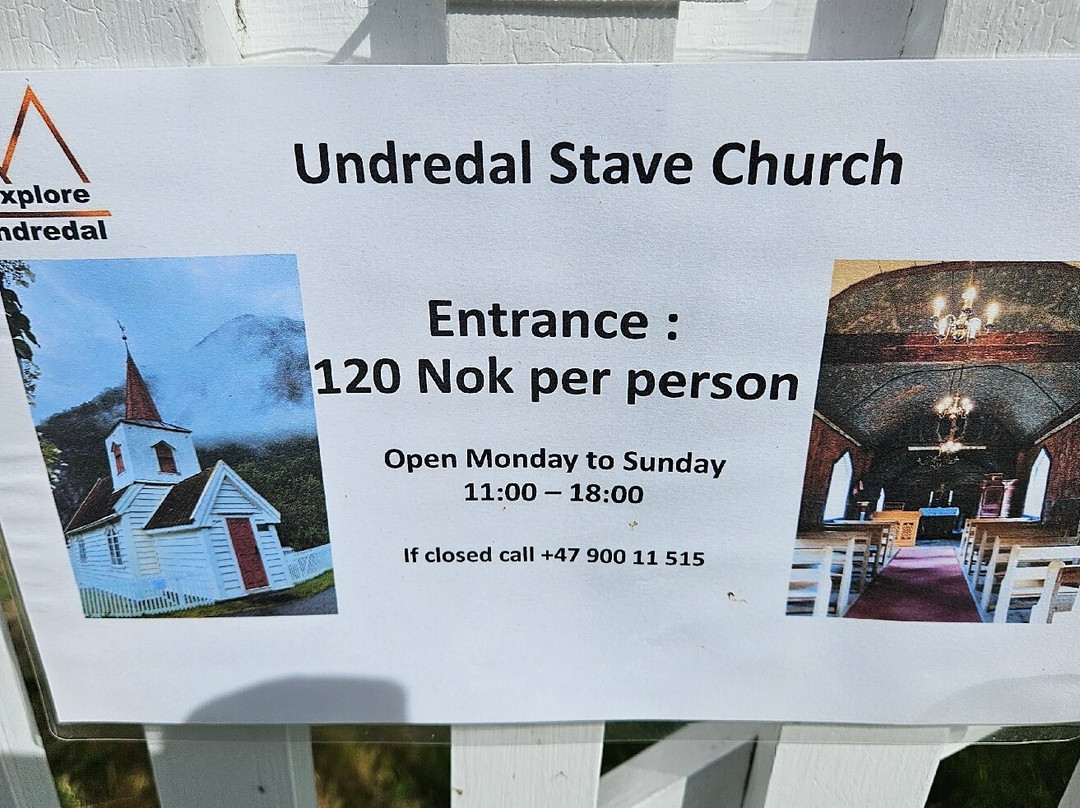 Undredal Stavkyrkje-达尔村必去景点