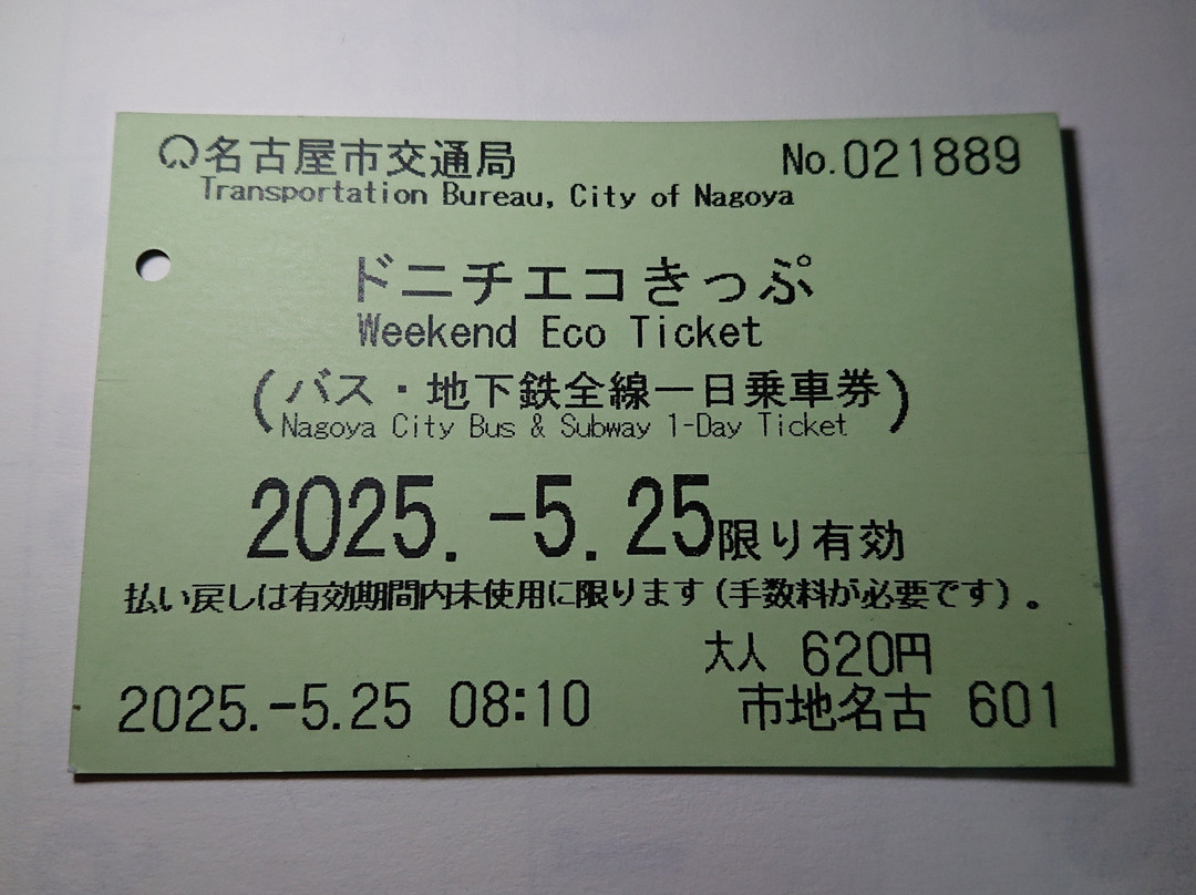 Nagoya City Subway-名古屋市必去景点