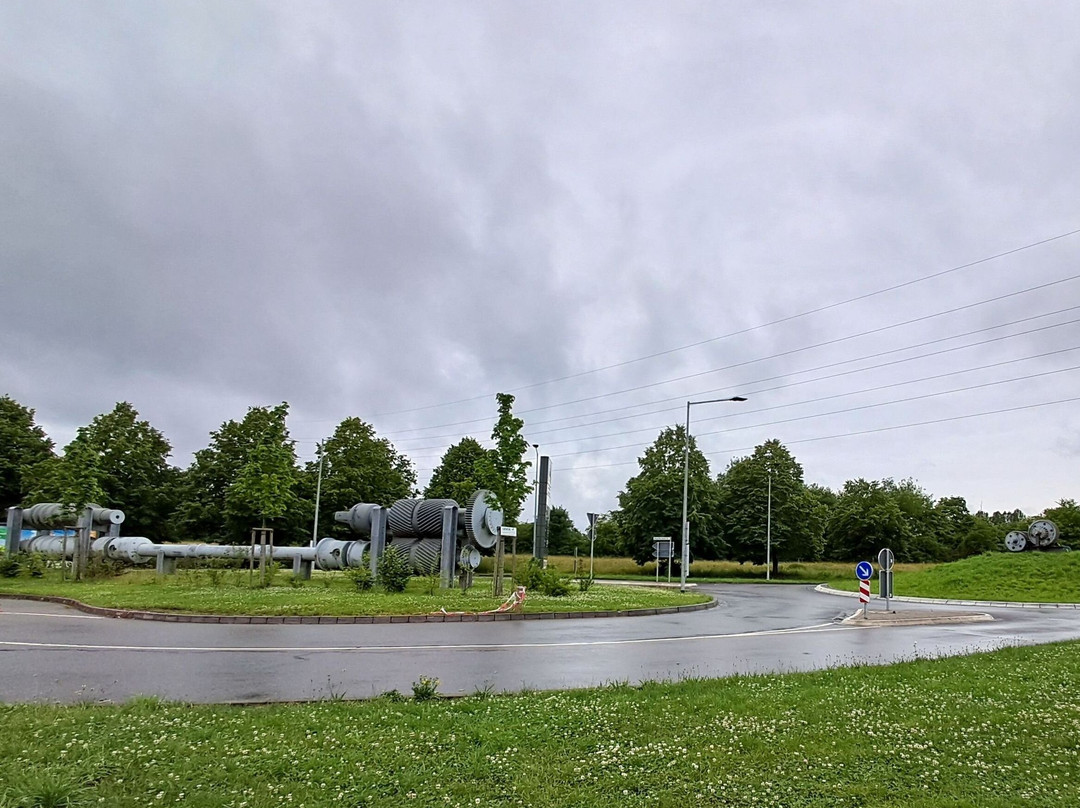 Skulptur Industriedenkmal Im Kreisel-Neunkirchen必去景点