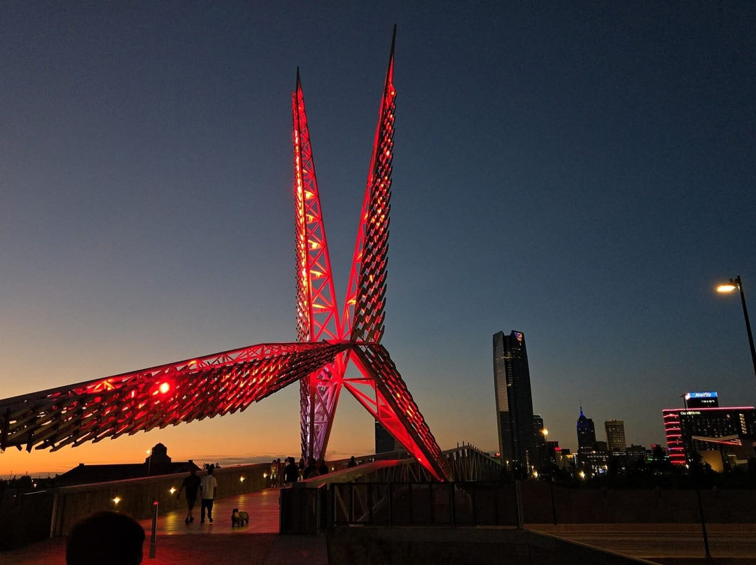 Skydance Bridge-俄克拉何马城必去景点