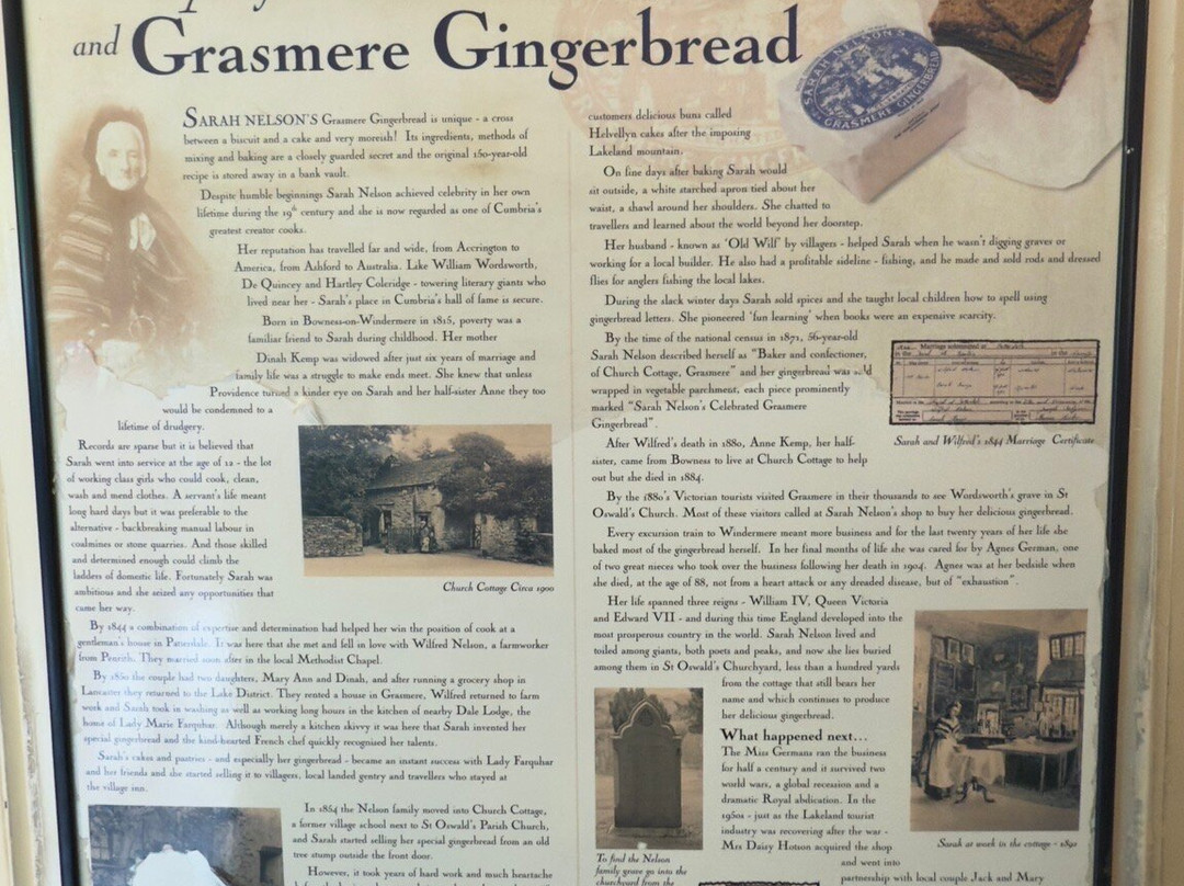 The Grasmere Gingerbread Shop-Grasmere必去景点