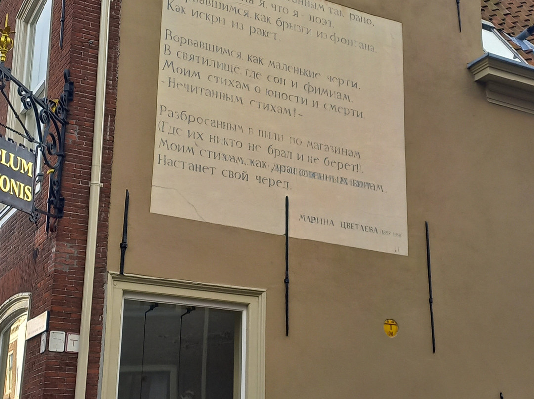 Wall Poems of Leiden-莱顿必去景点