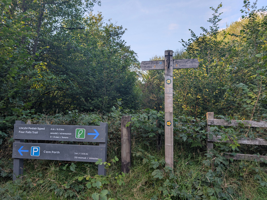 Four Waterfalls Walk-Ystradfellte必去景点