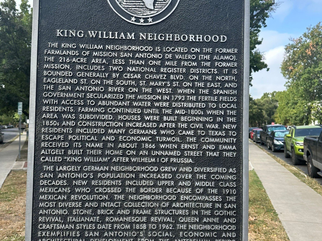 King William Historic District-圣安东尼奥市必去景点