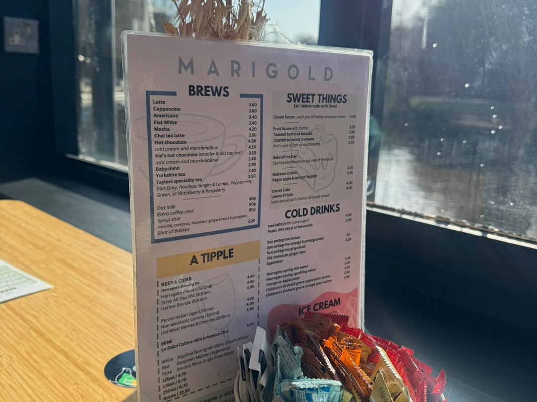 Marigold Cafe and Boat Hire-Knaresborough必去景点