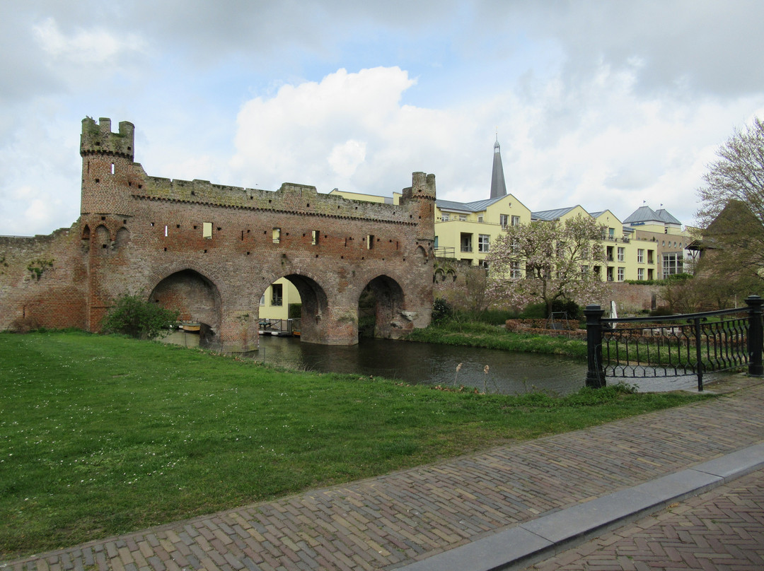 Rijksmonument Berkelpoort-ruine uit 1424-Zutphen必去景点