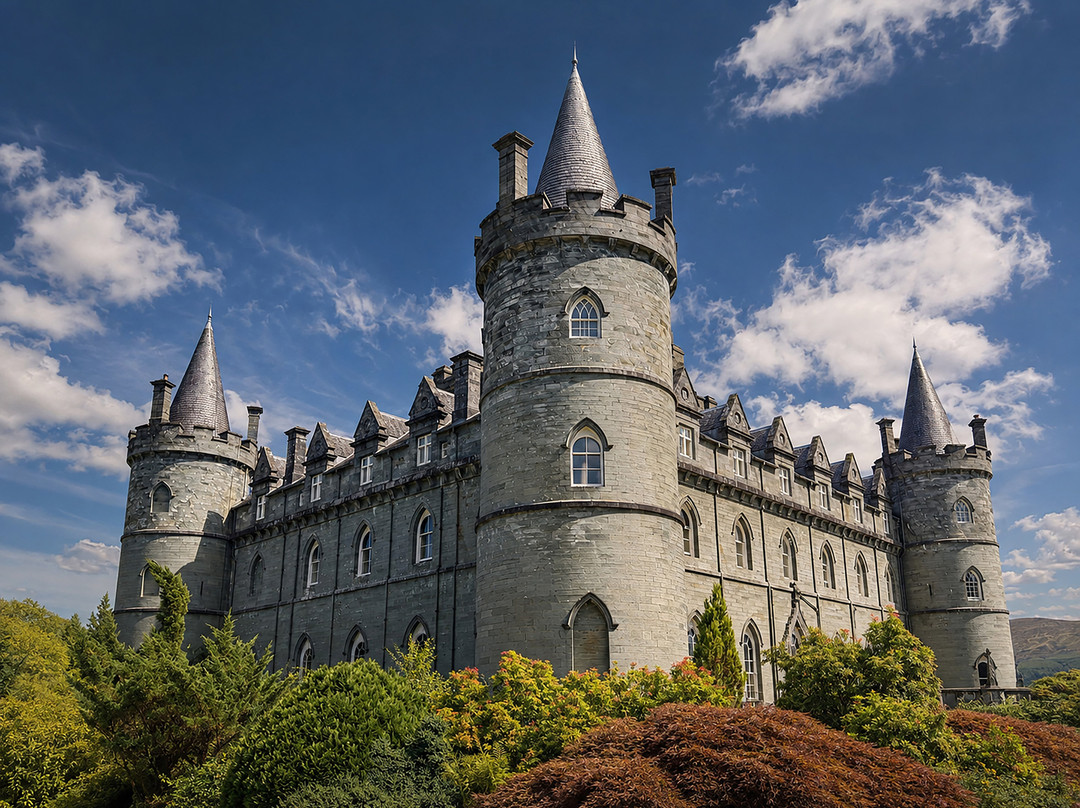 Inveraray Castle & Gardens-因弗雷里必去景点