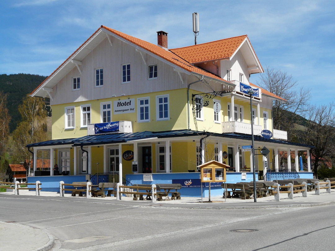 奥伯阿默高酒店住宿-Ammergauer Hof