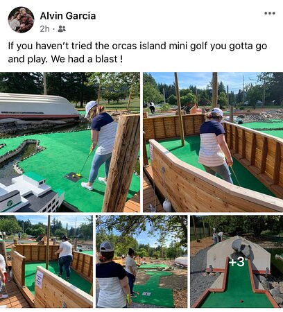 Orcas Mini Golf-Eastsound必去景点