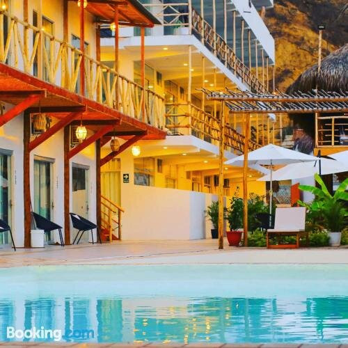 Zorritos酒店住宿-QuiTumbe Sea Lodge