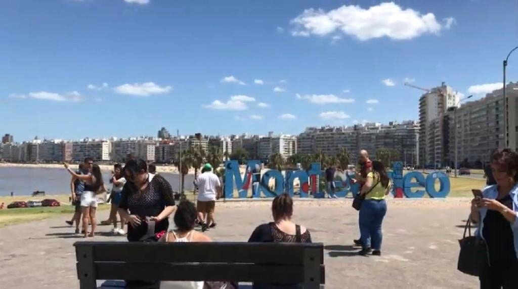 Montevideo Sign-蒙得维的亚必去景点