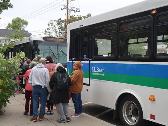 Acadia National Park Island Explorer Bus-巴港必去景点
