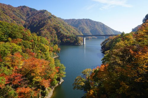 Nagaihyakushu Lake-长井市必去景点