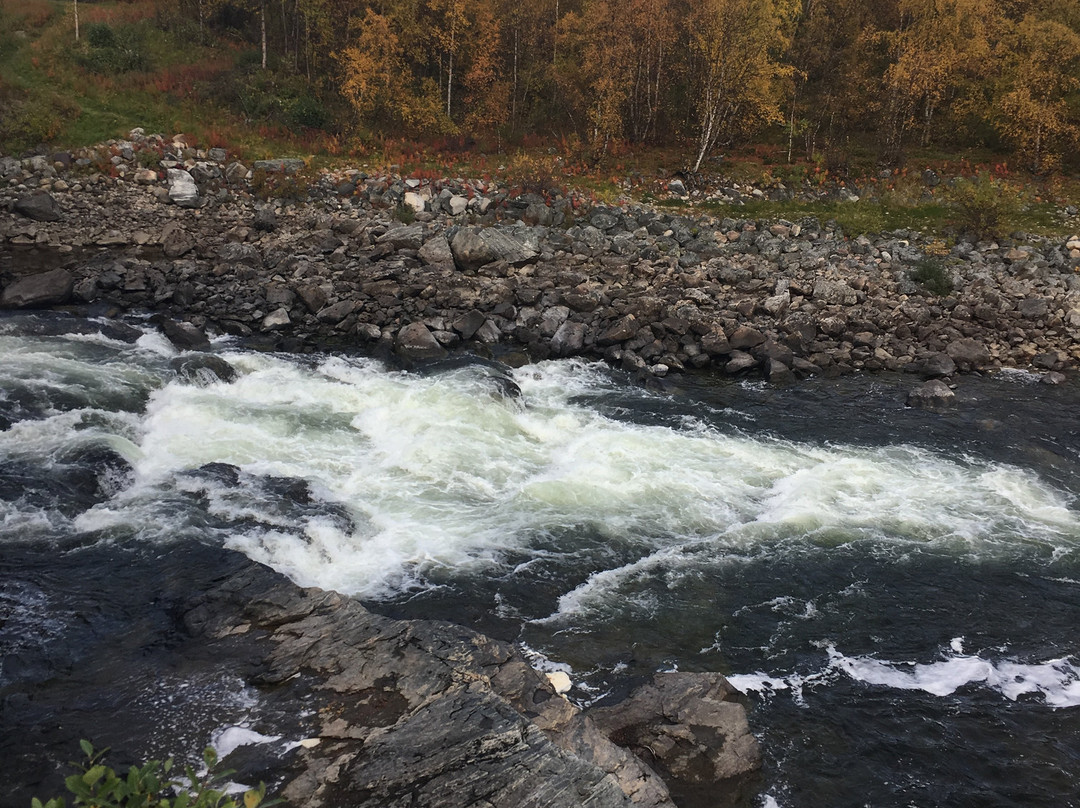 Skoltefossen Waterfall景点图片