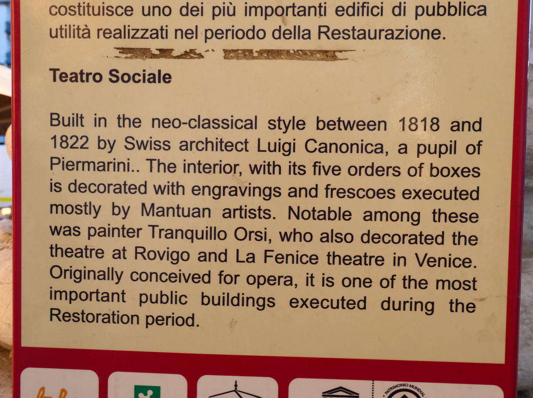 Teatro Sociale di Mantova景点图片