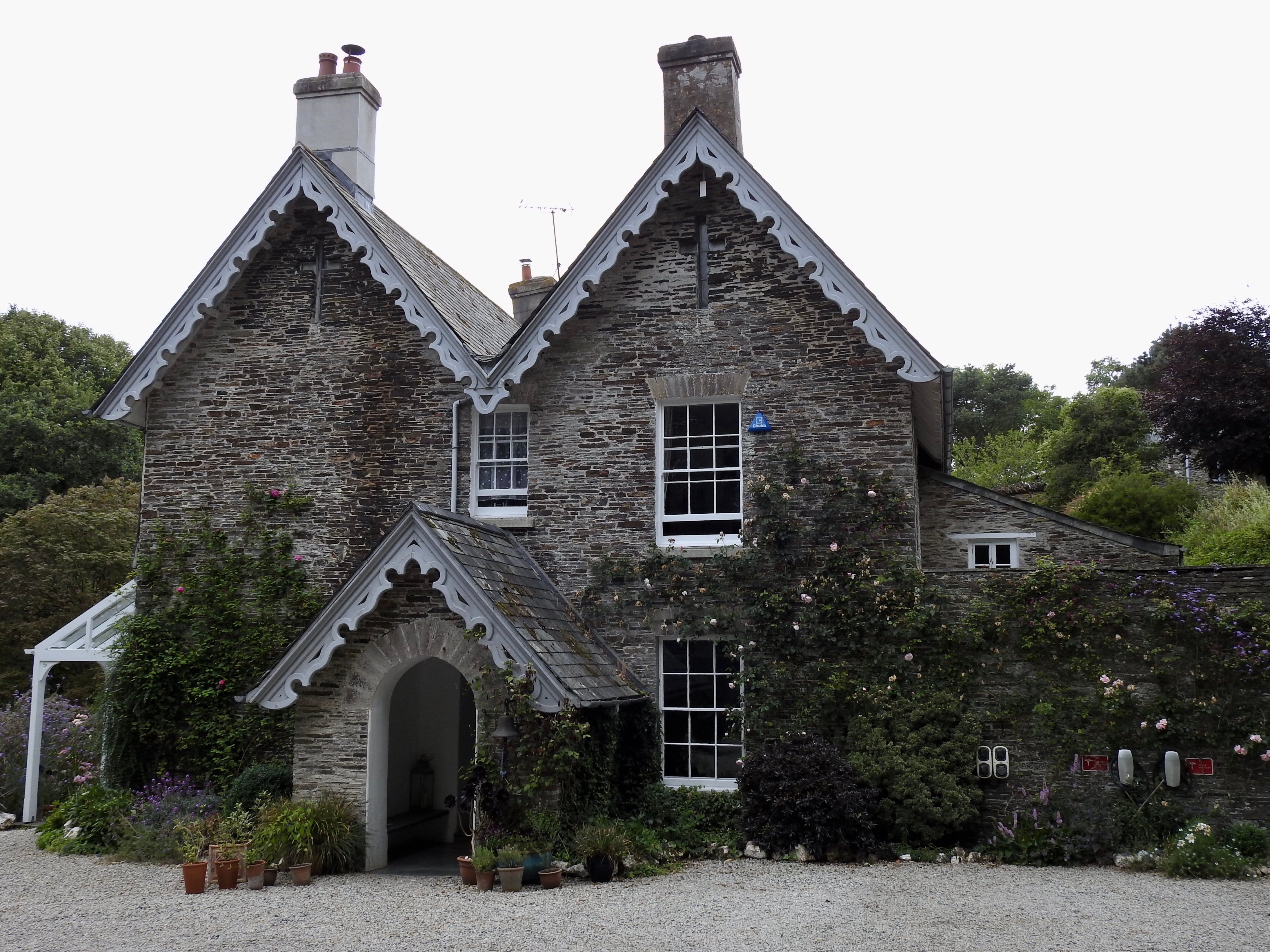 The Old Rectory St. Juliot-浴室