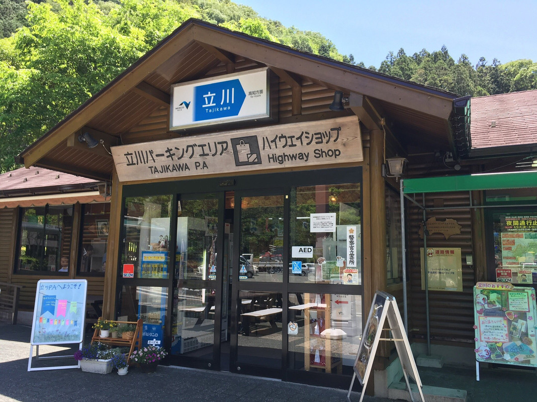 Tajikawa Parking Area Outbound-大豊町必去景点