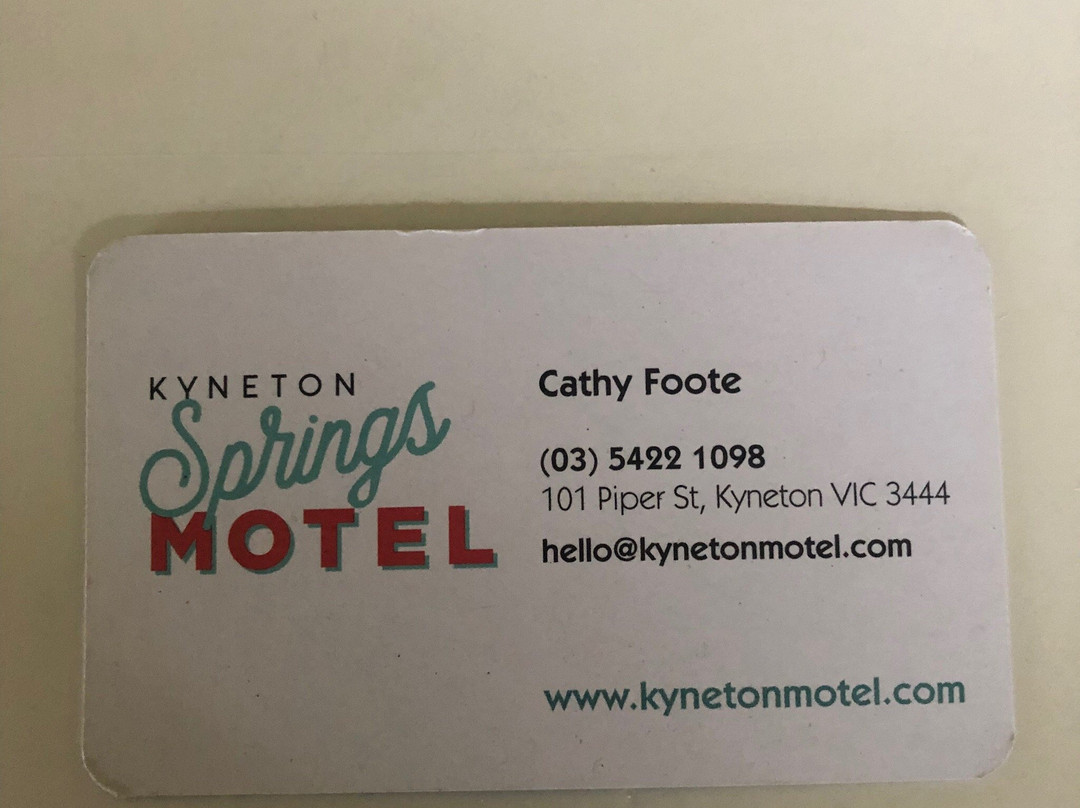 Kyneton Springs Motel