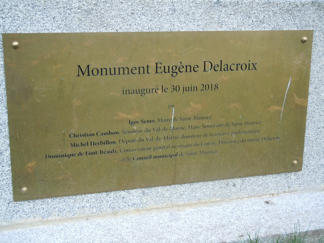 Monument en Hommage a Eugene Delacroix景点图片