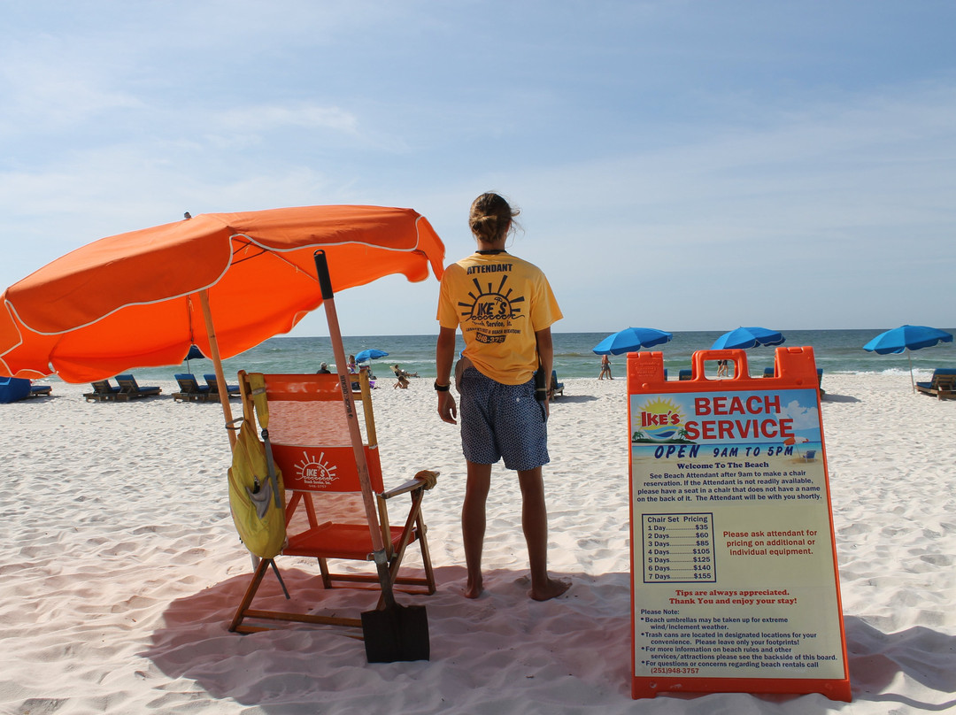 Ike's Beach Service-格尔夫海岸必去景点
