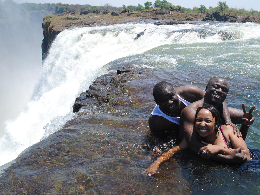 Devil's Pool-李文斯顿必去景点