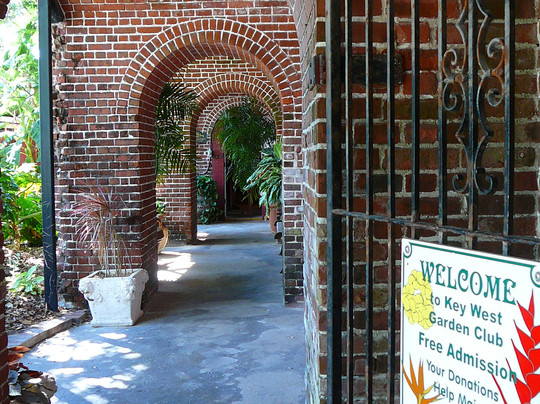 Key West Gardens at Fort West Martello-基韦斯特必去景点