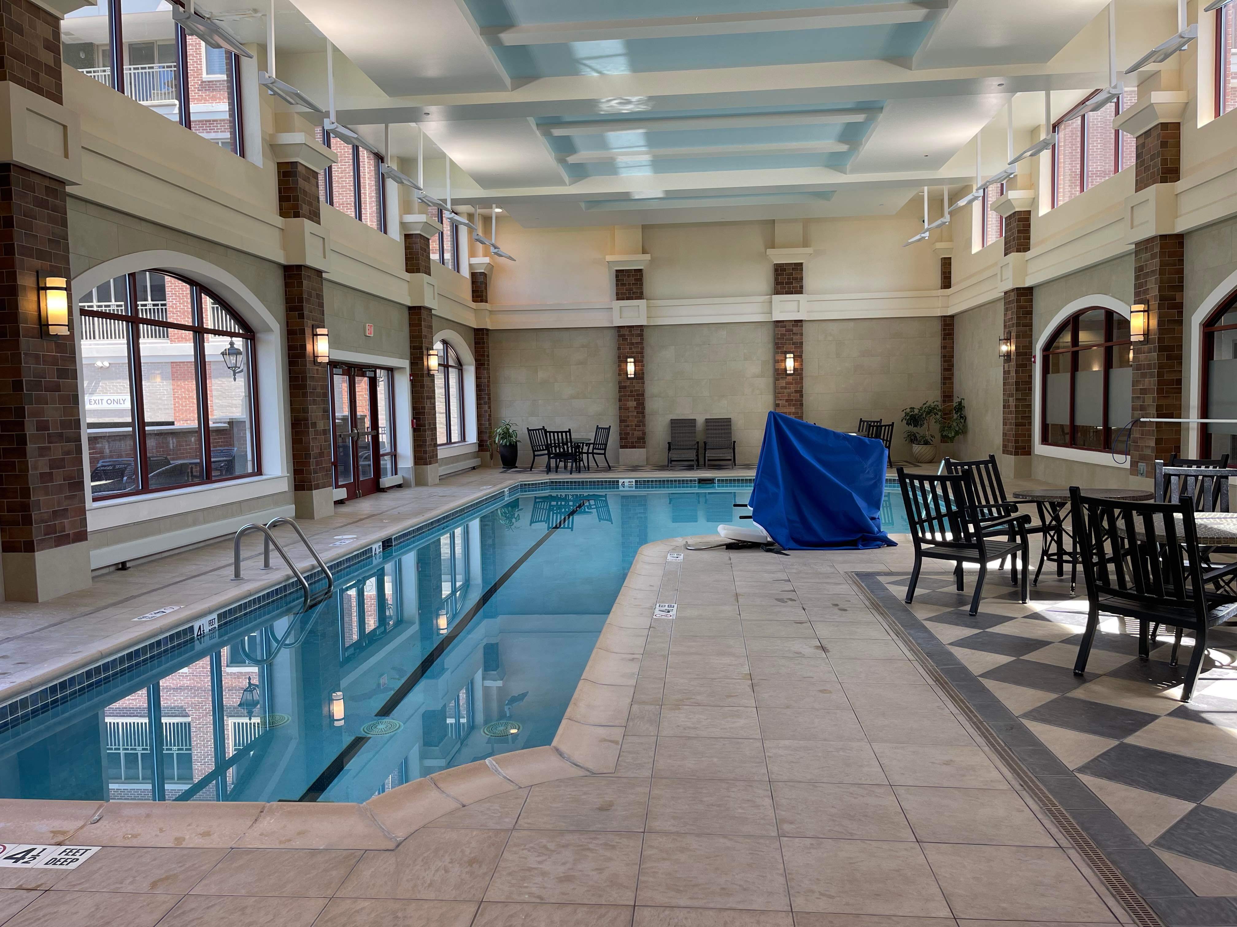 Hampton Inn & Suites Saratoga Springs Downtown-泳池