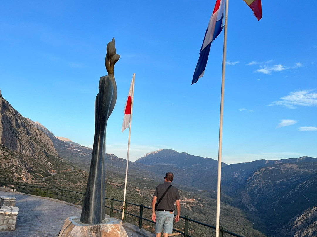 Prometheus Sculpture-德尔斐必去景点