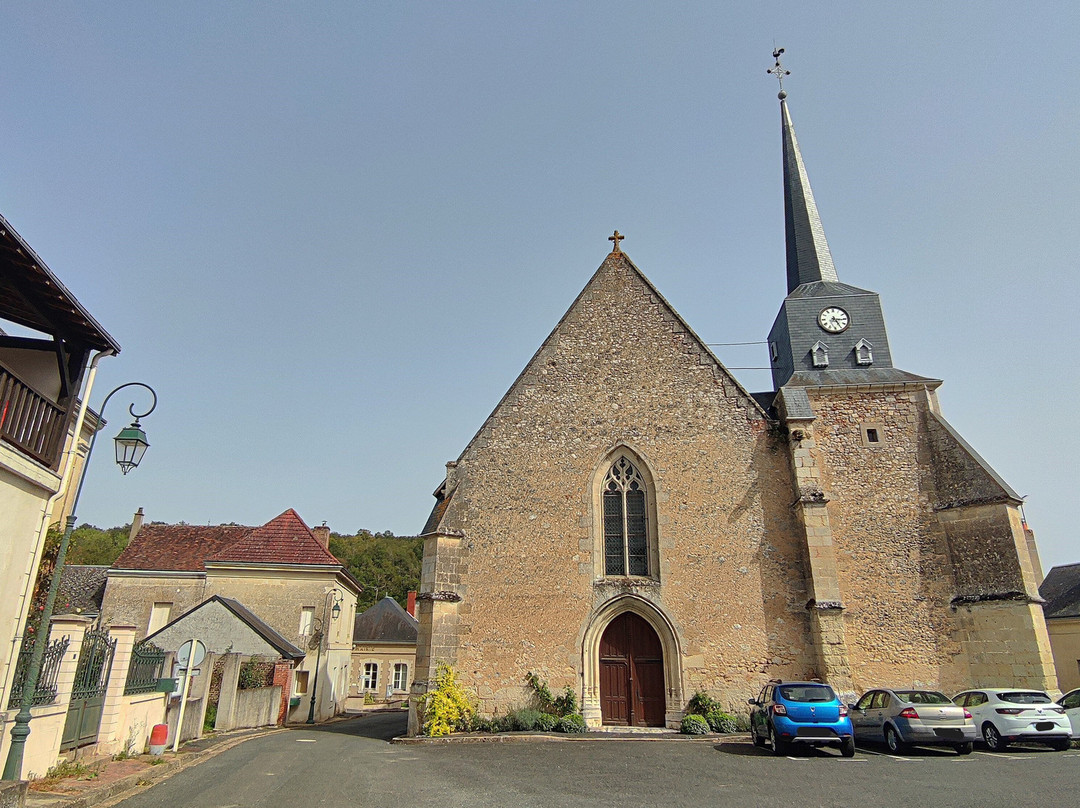 Église Saint Jean Baptiste-Villedieu-le-Chateau必去景点