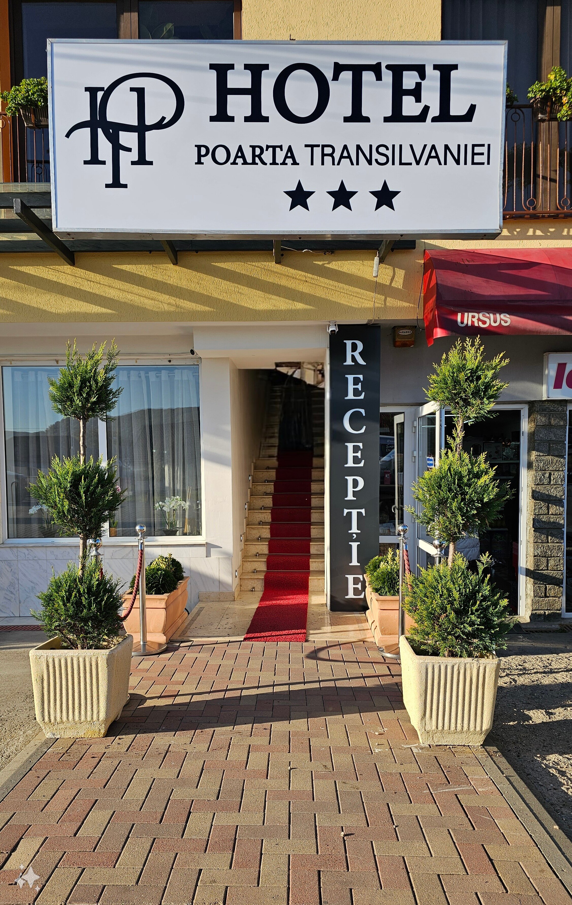 Hotel Poarta Transilvaniei-浴室