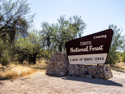 Tonto National Forest-亚利桑那必去景点