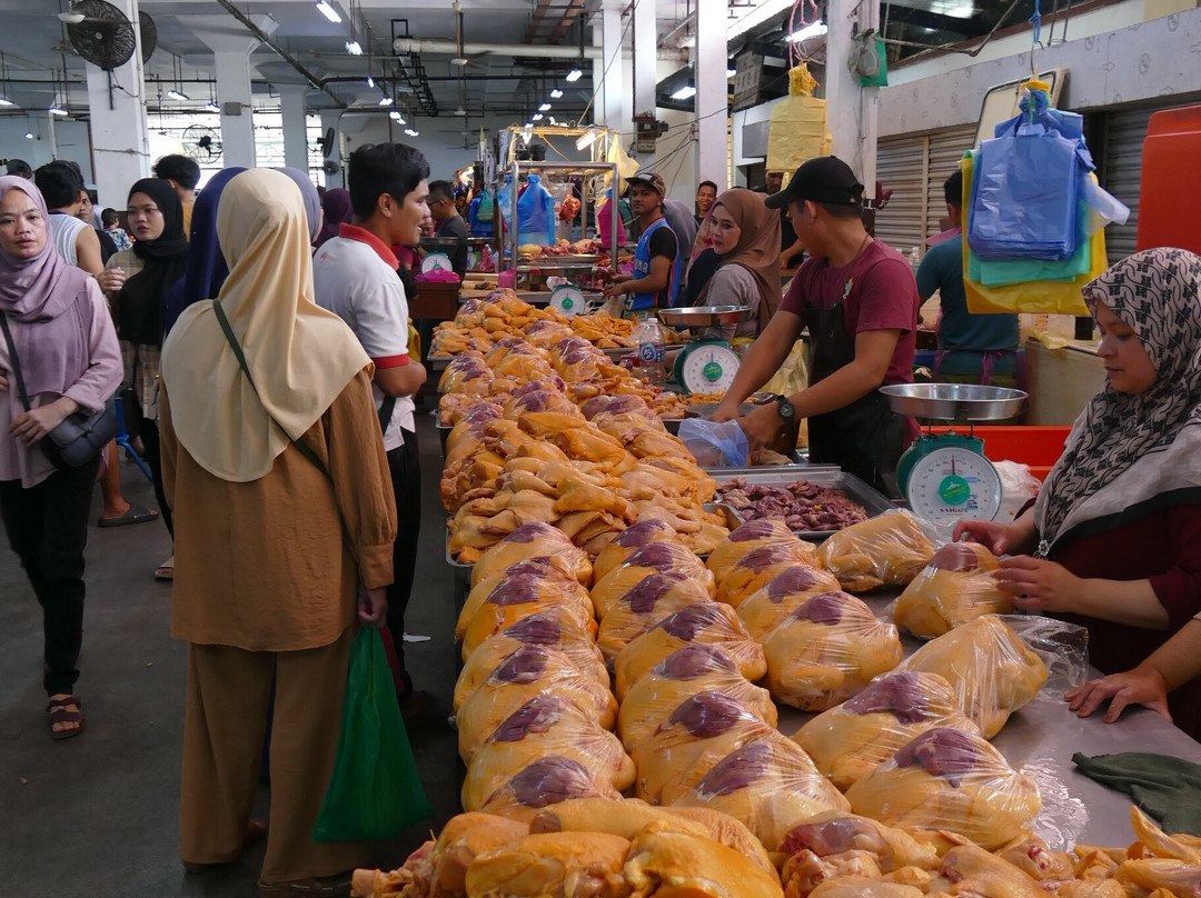 Sandakan Central Market-山打根必去景点