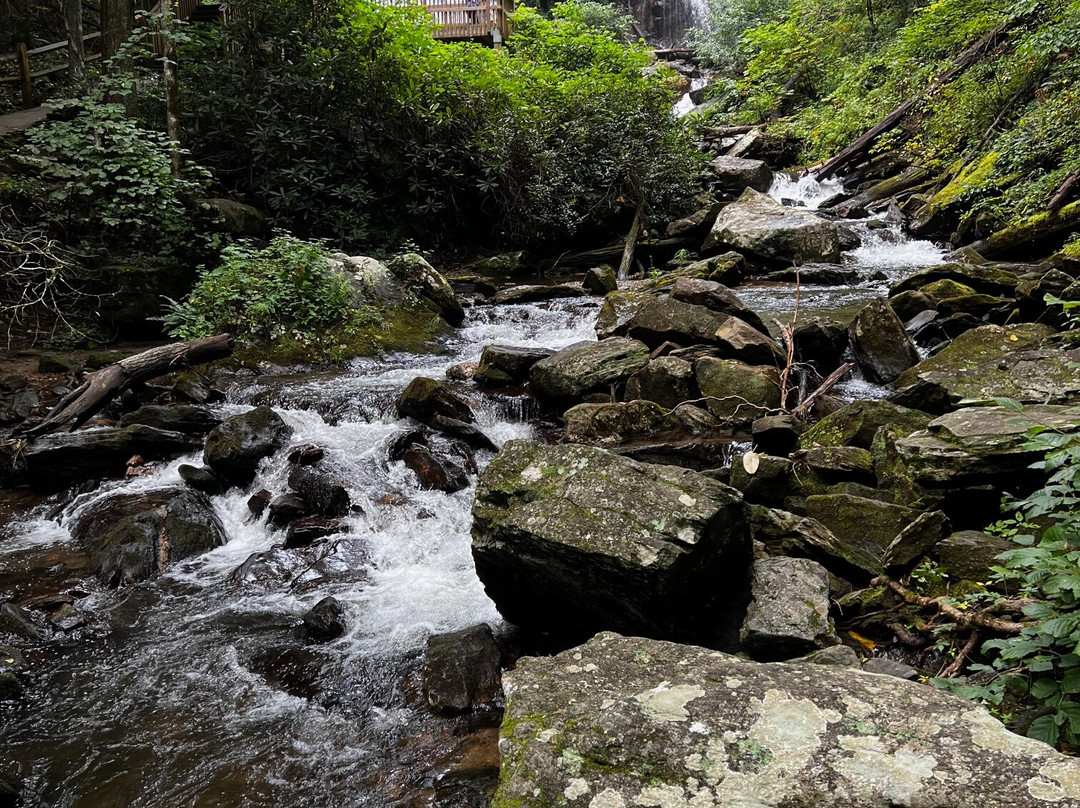 Anna Ruby Falls-海伦必去景点
