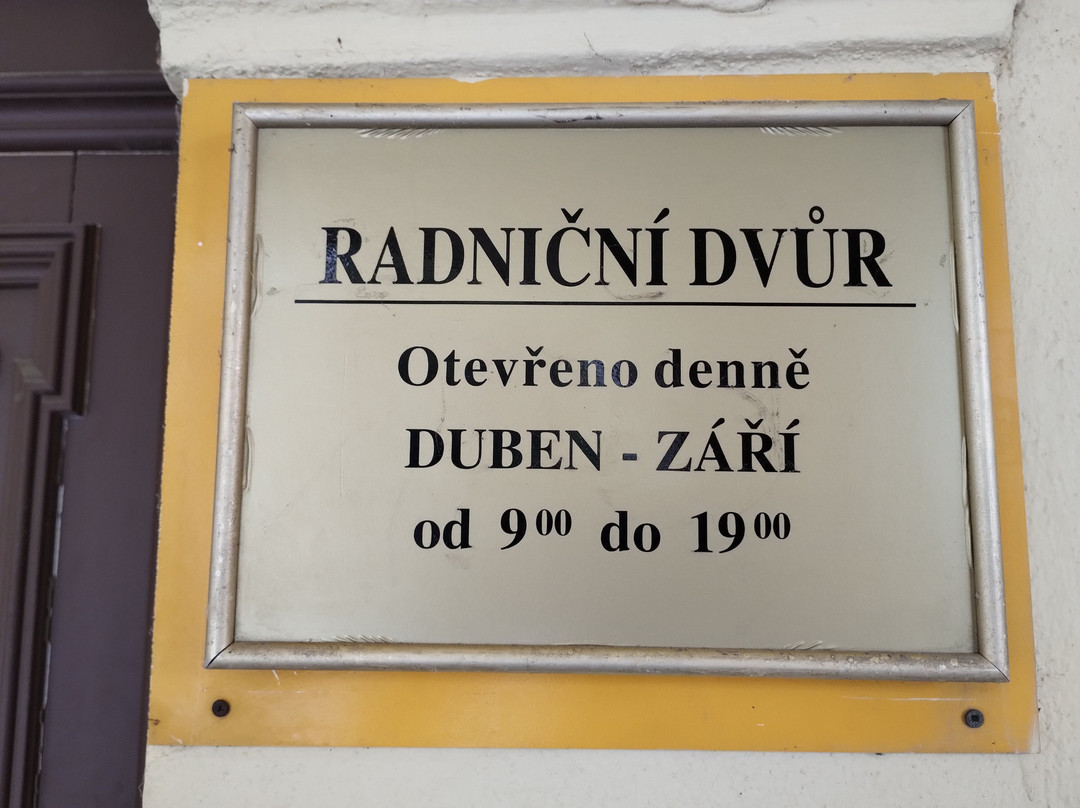 Radniční Dvůr-梅尔尼克必去景点