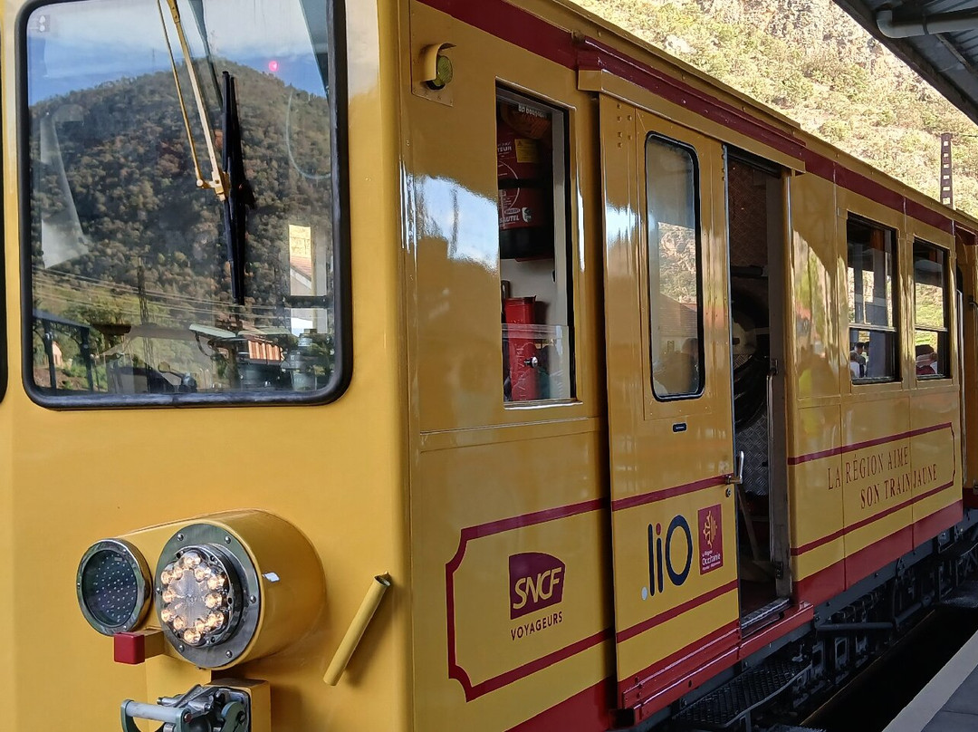 Le Train Jaune-Villefranche-de-Conflent必去景点