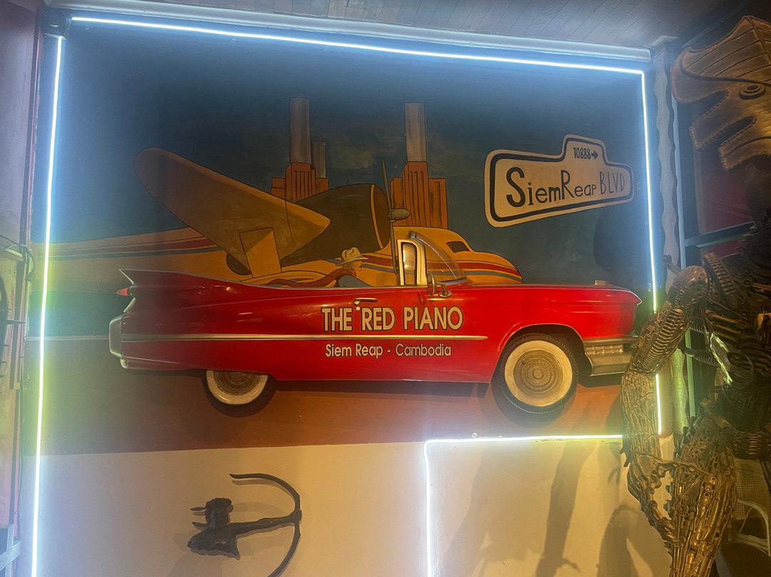 The Red Piano Restaurant - Siem Reap