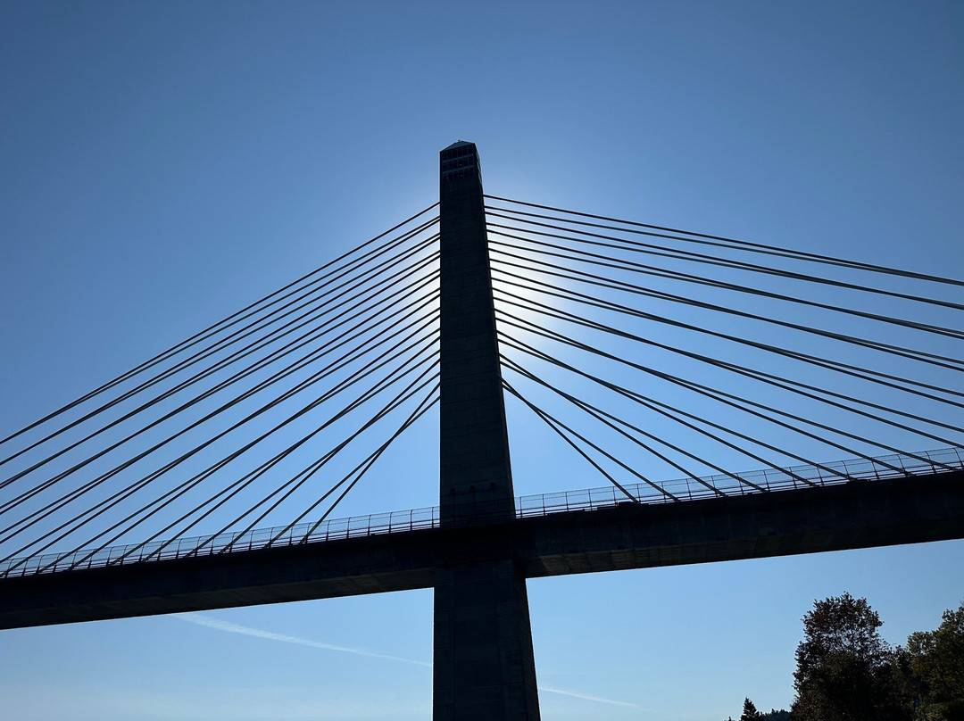 Penobscot Narrows Bridge & Observatory & Fort Knox - Maine