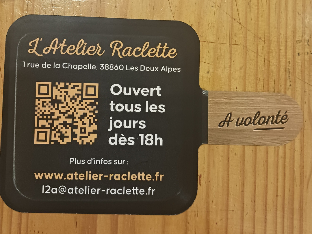 L'atelier Raclette