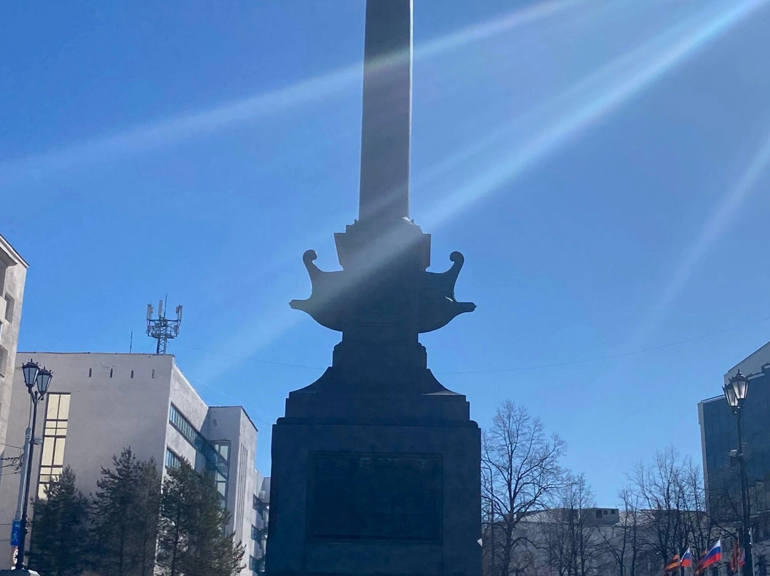 City of Military Glory Stela-阿尔汉格尔斯克必去景点