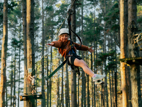 Tree Adventures-伍德山必去景点
