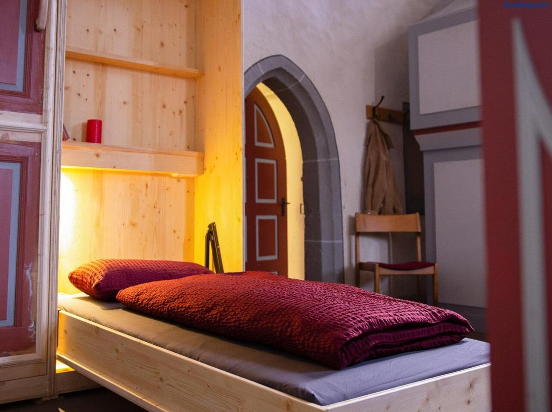 Herbergskirche Spangenberg - Stimmungsvolle Schlafraume, jedoch ist NUR das Badzimmer beheizt