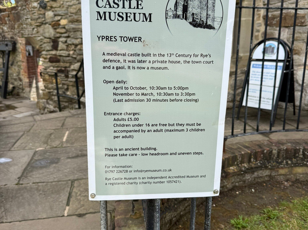 Ypres Tower Museum, Rye Castle-拉伊必去景点