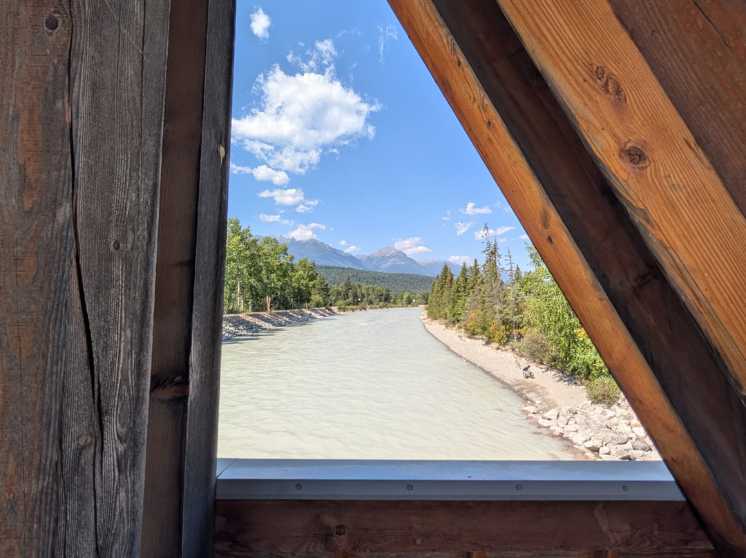 Kicking Horse Pedestrian Bridge-戈尔登必去景点