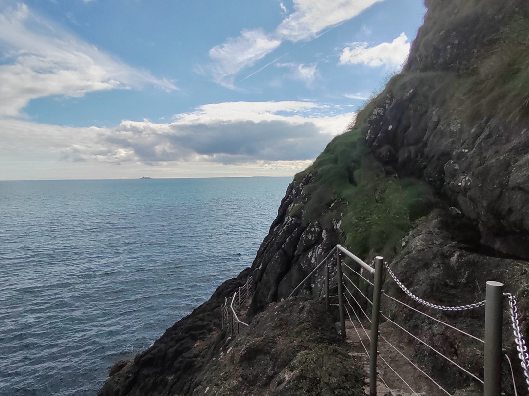 The Gobbins Cliff Path-Larne必去景点