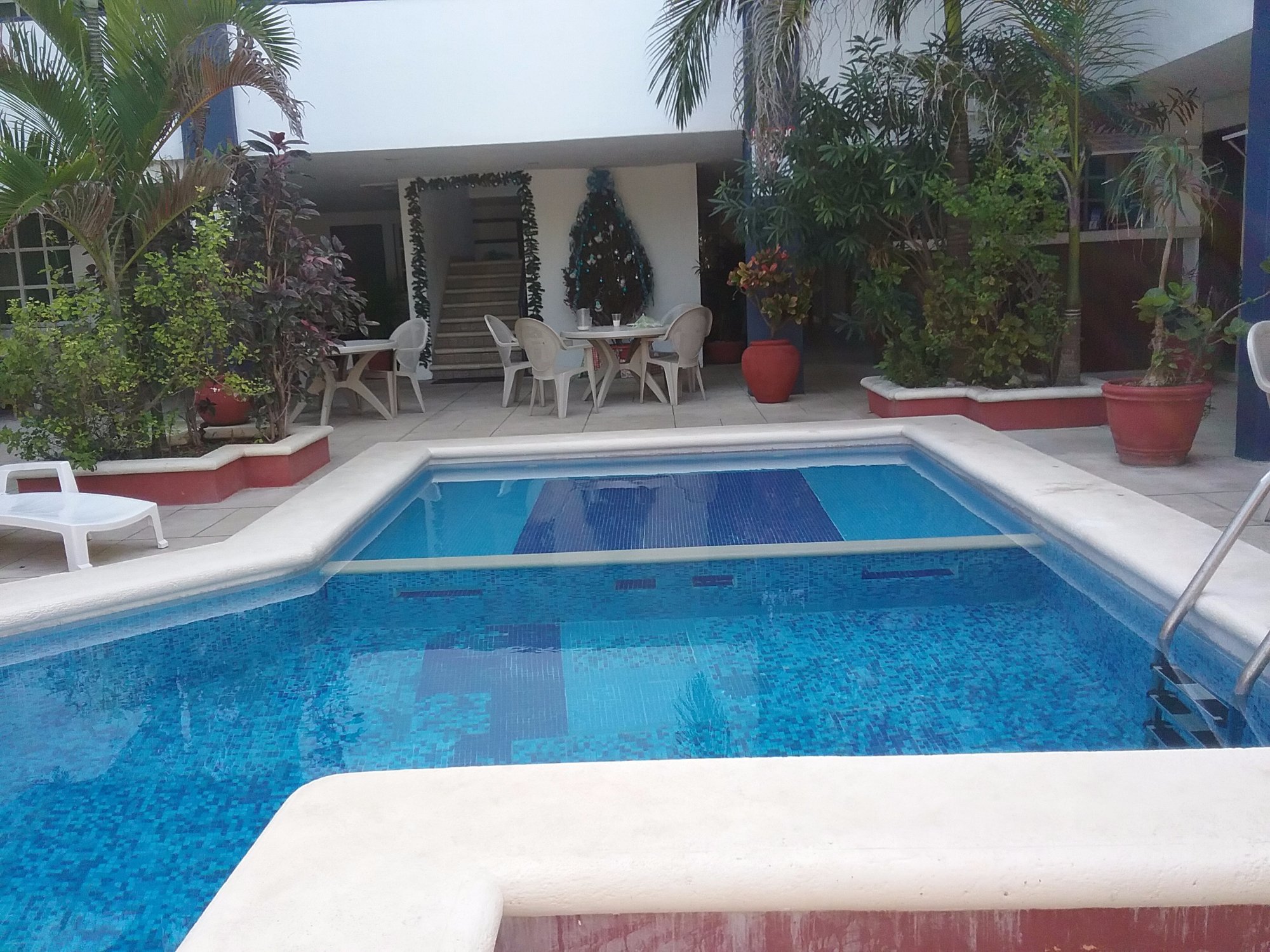 Progreso Beach Hotel-泳池